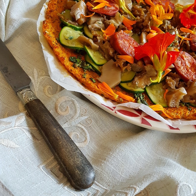 Recette pâte à pizza à la carotte sans gluten