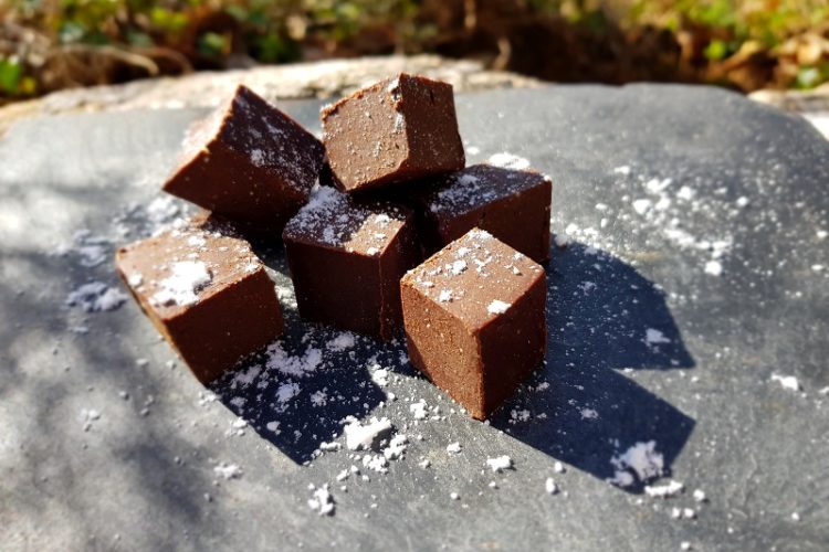 fudges chocolat gingembre 100% végan sans lactose