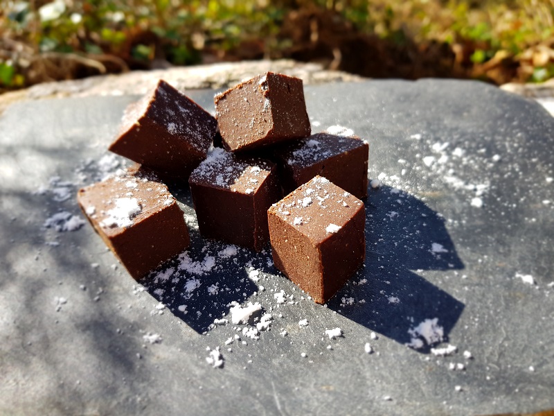 fudges chocolat gingembre 100% végan sans lactose