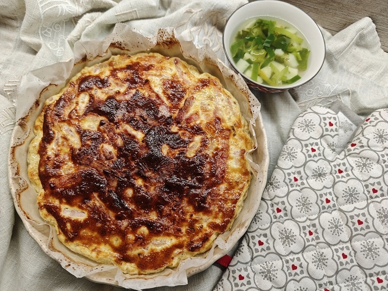 quiche sans pâte sans gluten sans lactose